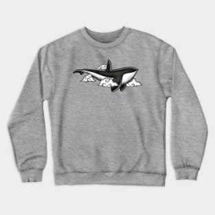 The Orca is my Spirit Animal Crewneck Sweatshirt